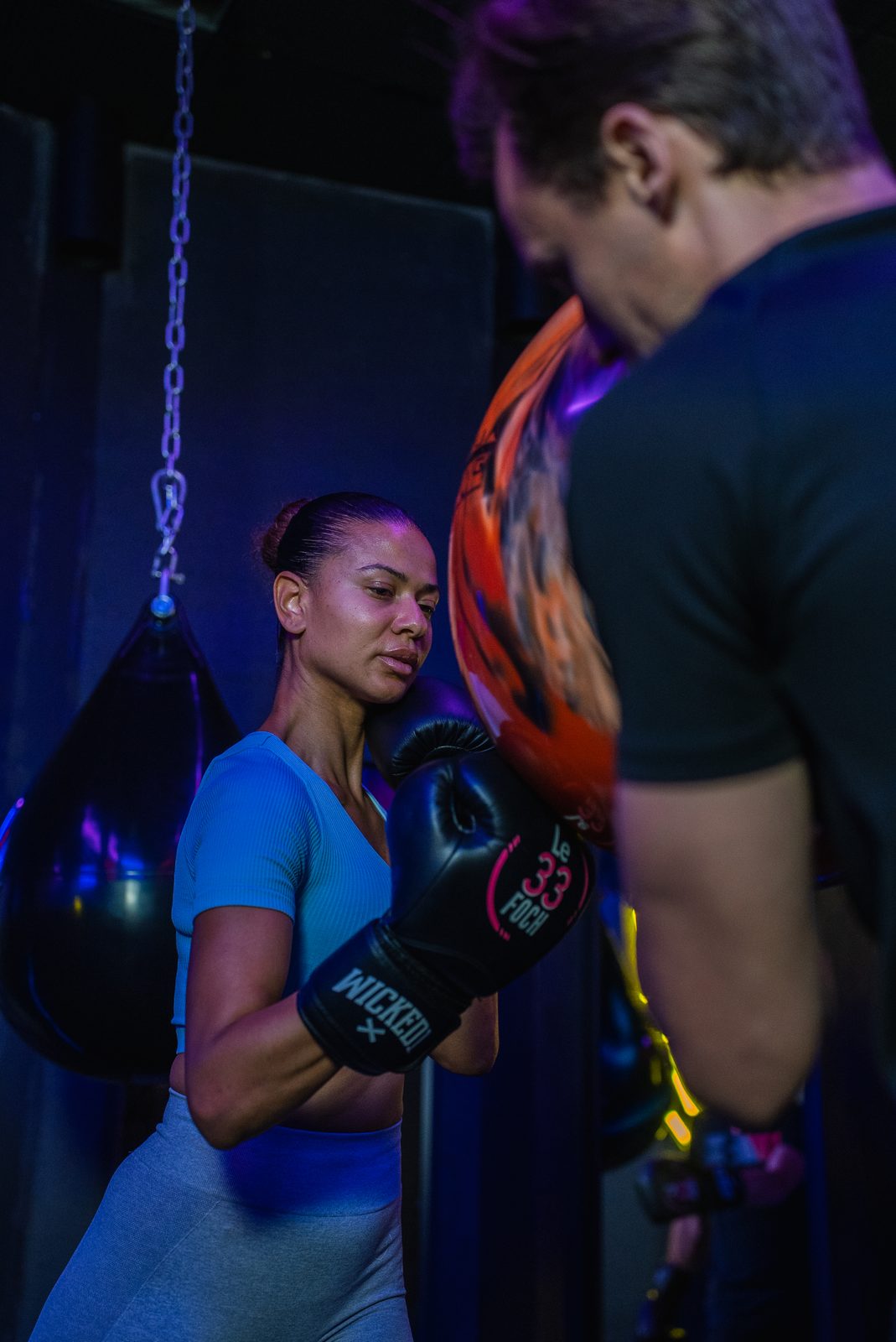 33 Foch. Cours de boxe.